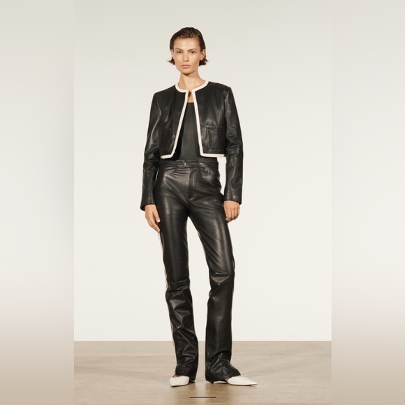 Zara Pants - SKINNY 100% LEATHER PANTS LIMITED EDITION